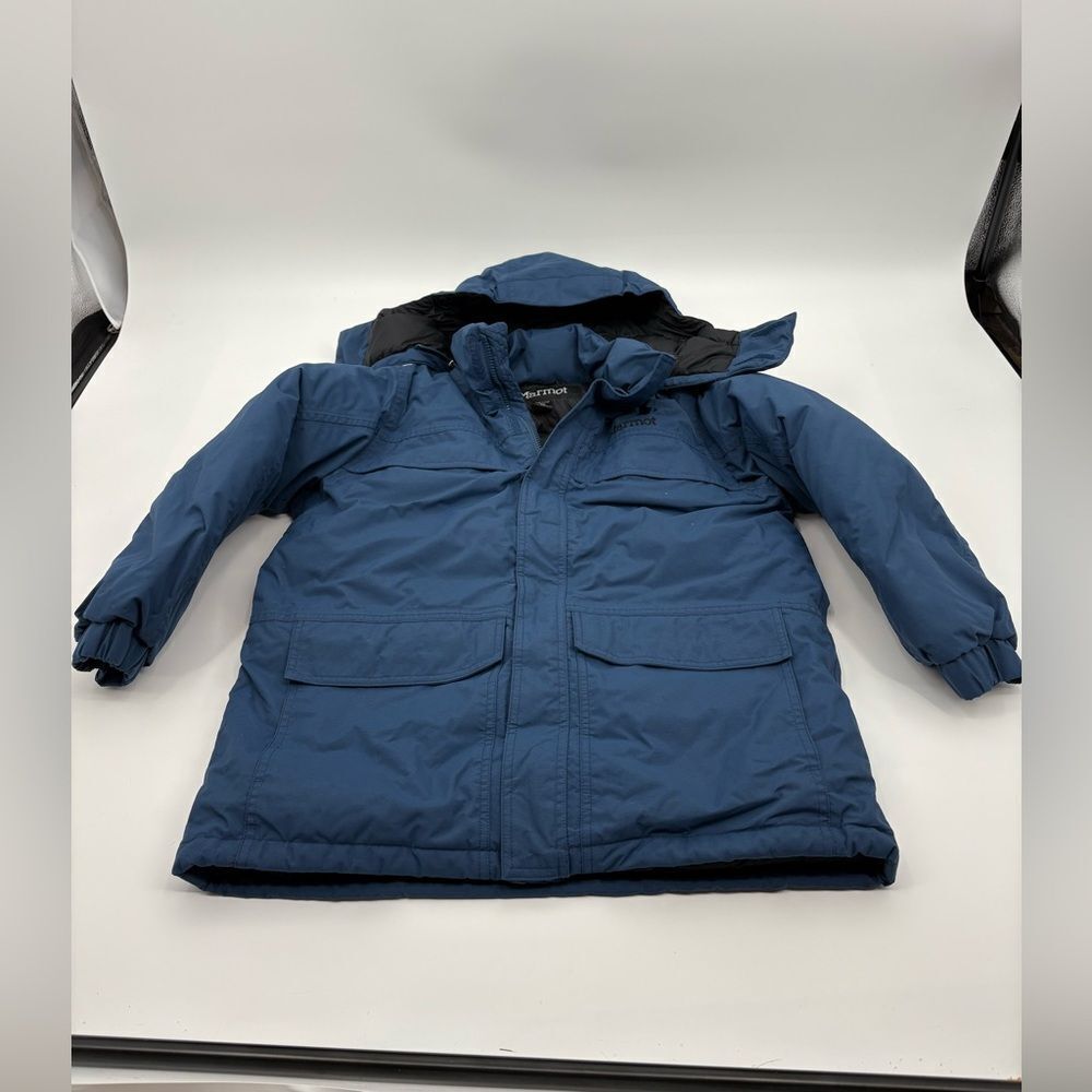 Marmot - Yukon Parka "Blue Twilight" Jacket for Boy's - XL - Picture 4 of 8